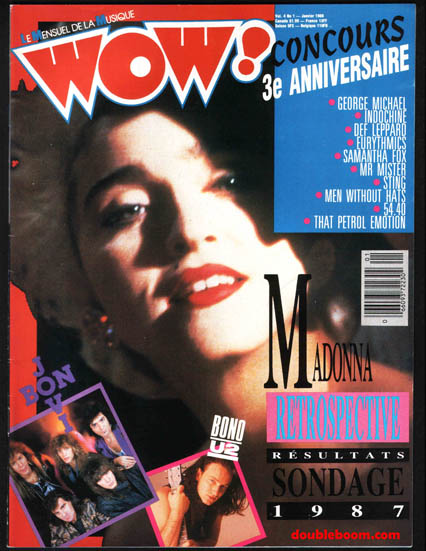 WOW Janvier 1988 - Madonna